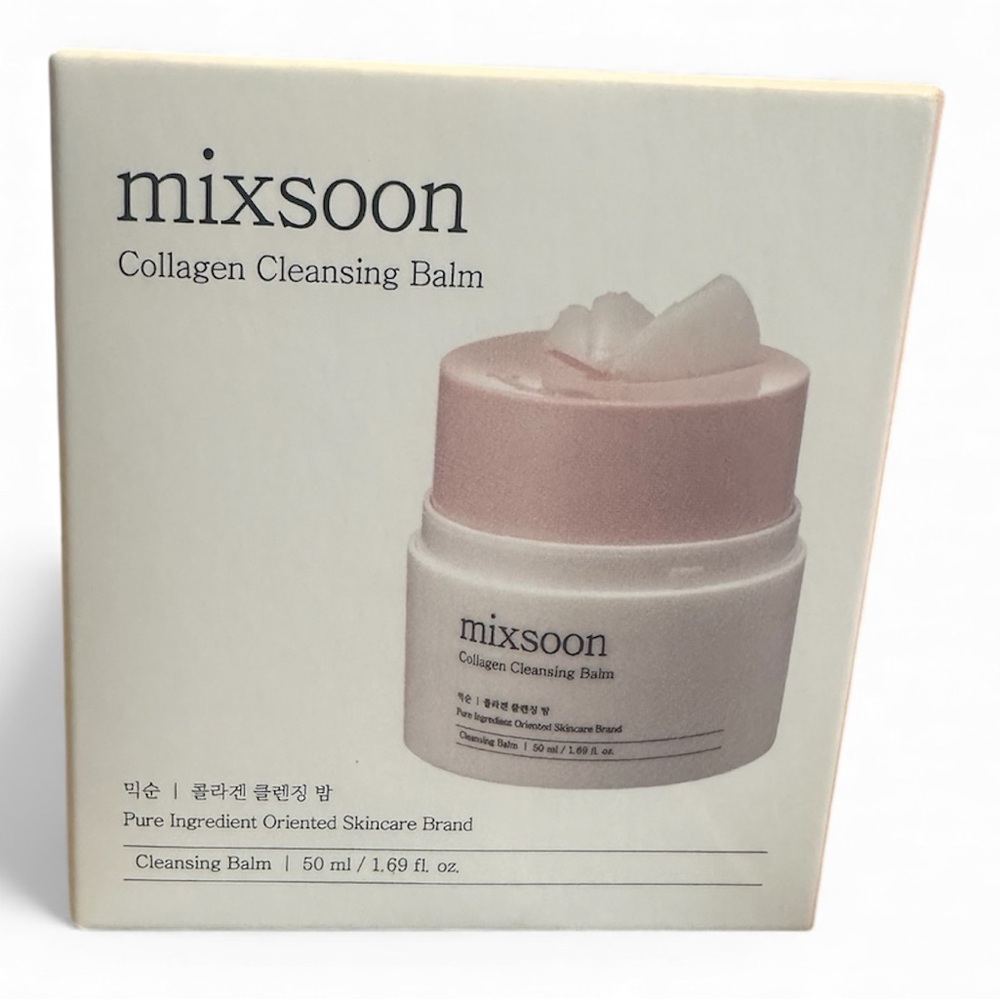 Mixsoon's Collagen Cleansing Balm 50ml- Korean Skincare New in Sealed Box